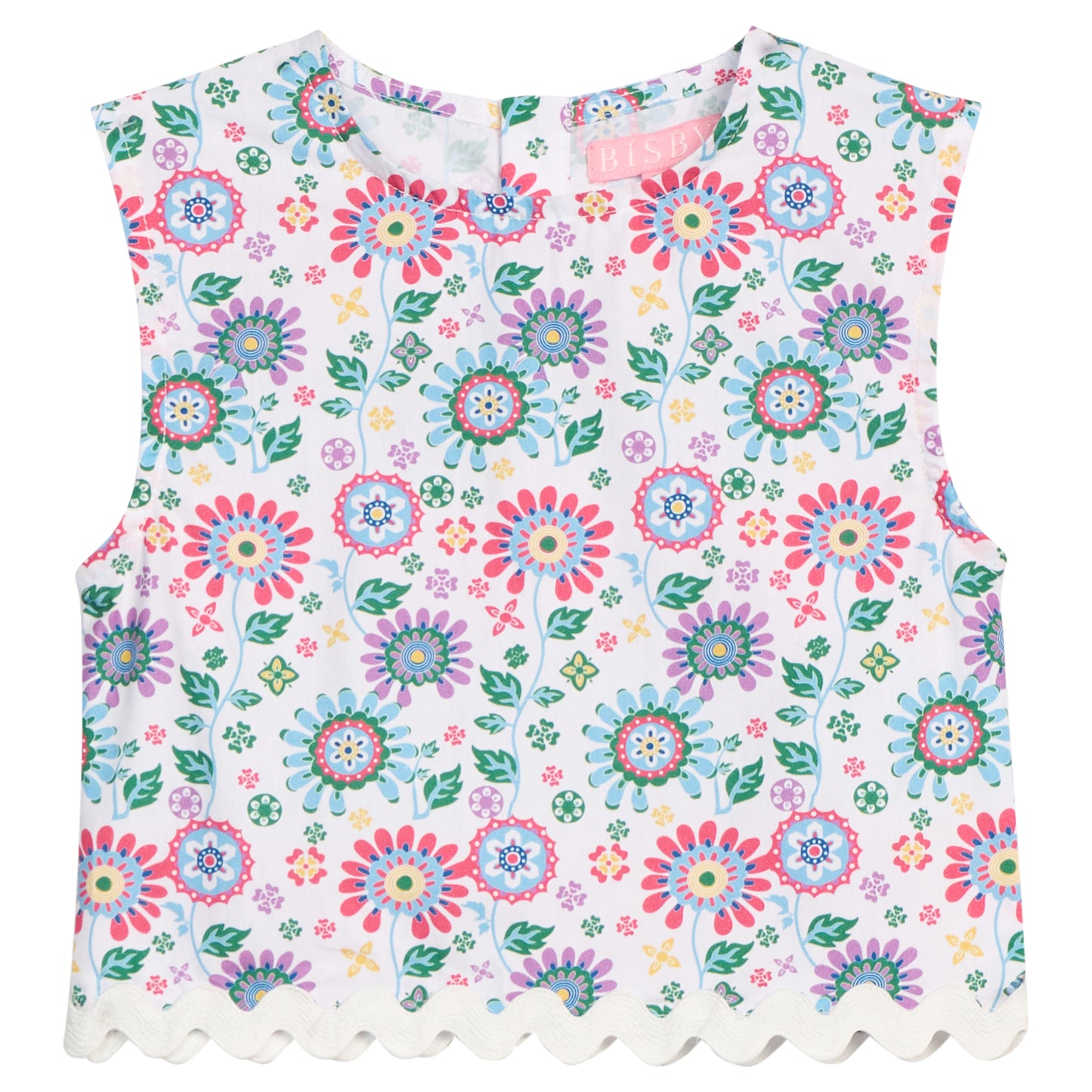 Ric Rac Shell Top- Bellavista Blooms