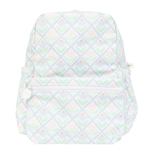 Large Backpack- Pastel Floral
