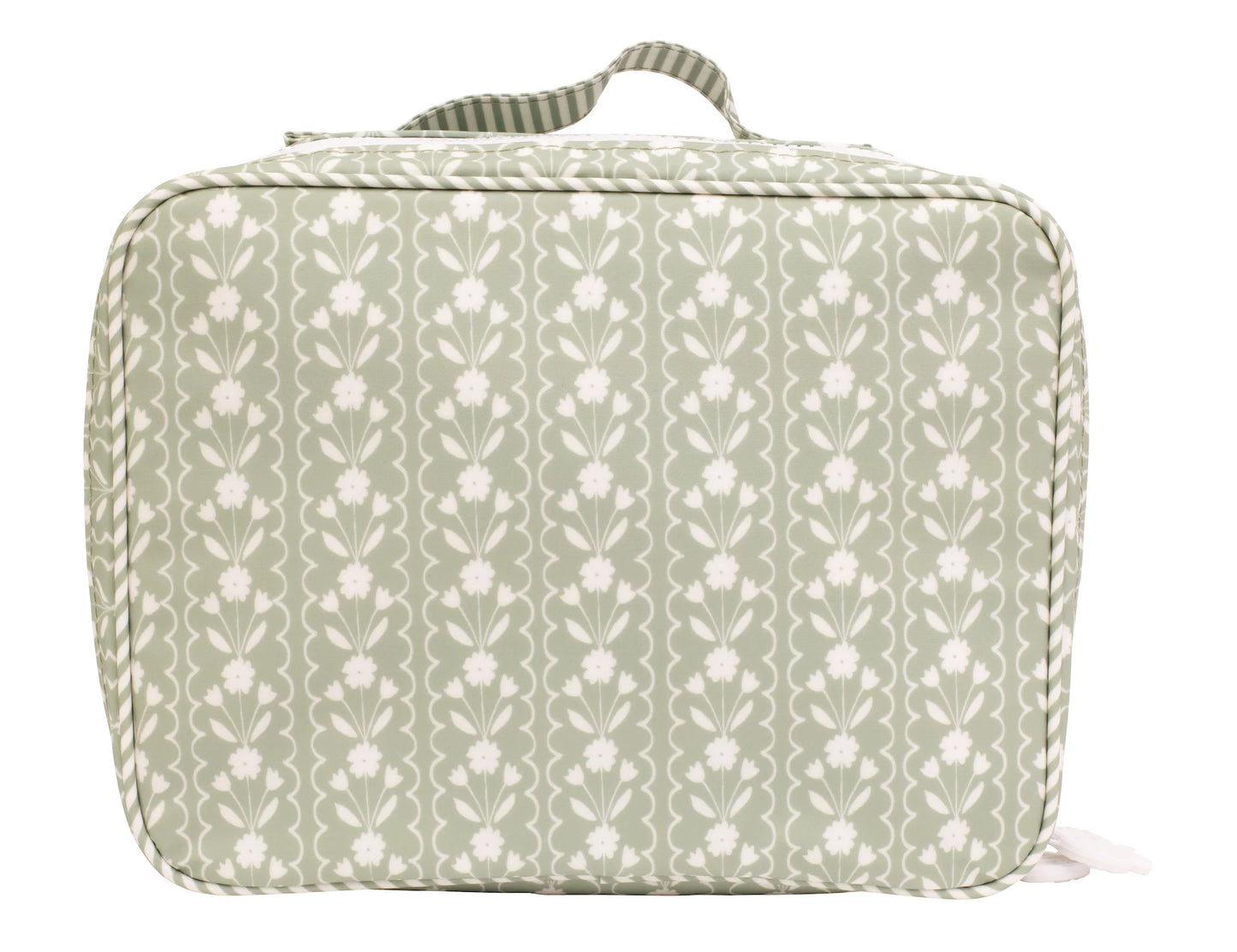 Lunchbox- Sage Floral