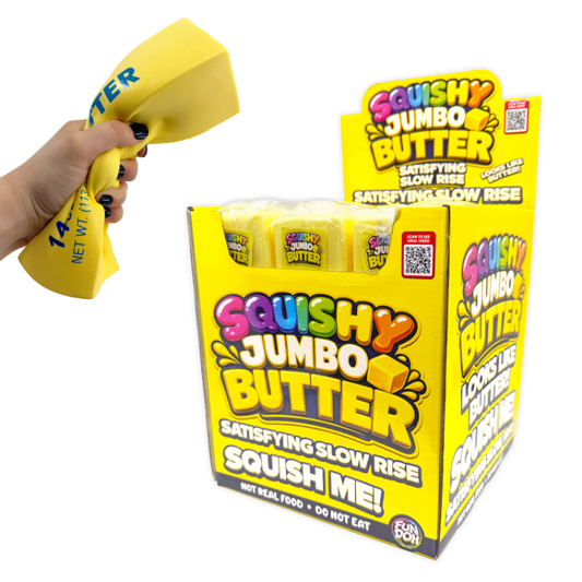 Fun Doh 10" Jumbo Butter Slow Rise Squishy