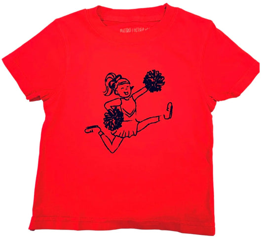 SS Red/Black Cheerleader T-Shirt