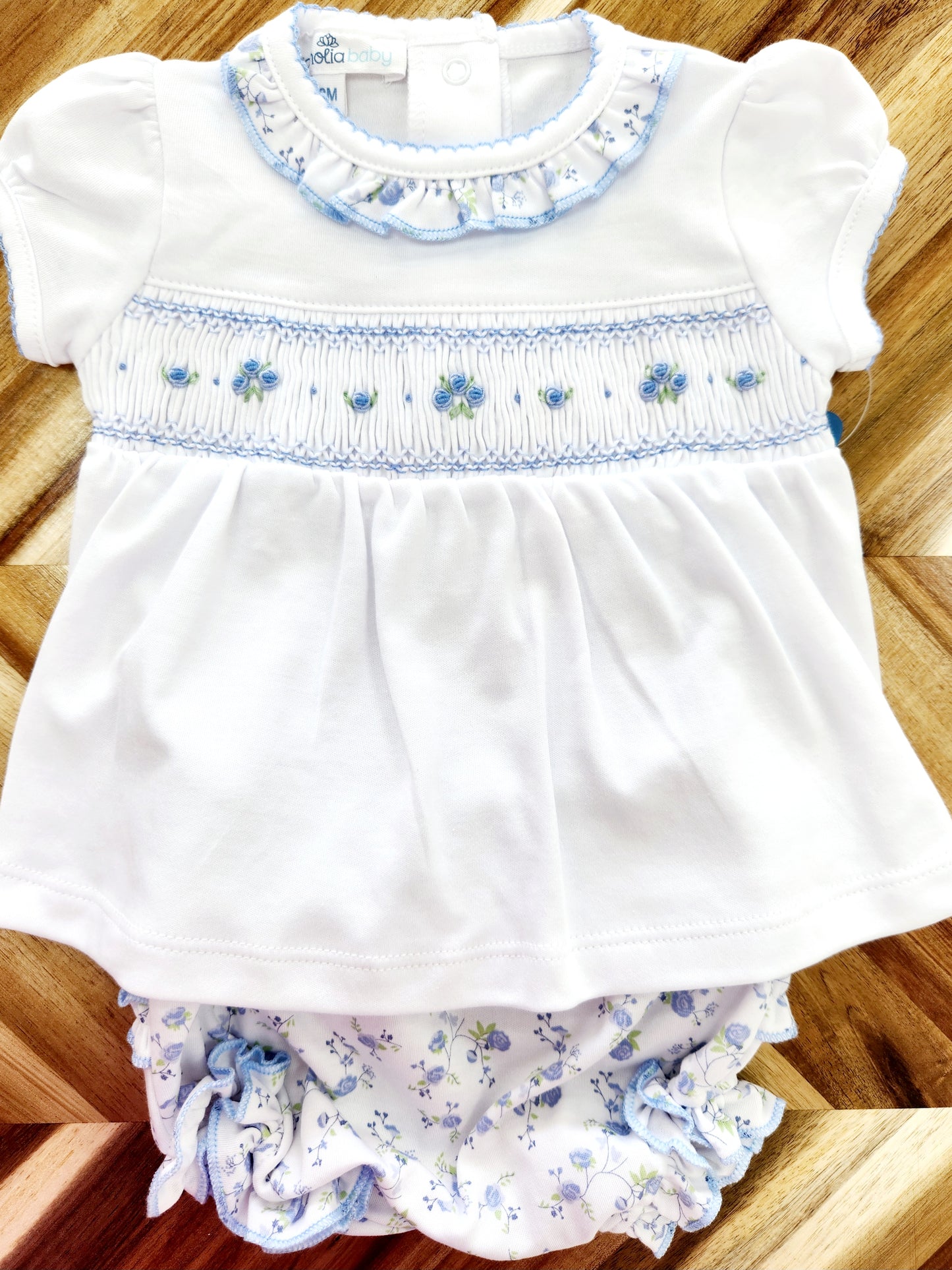Skylar's Classics Smocked Diaper Cover Set