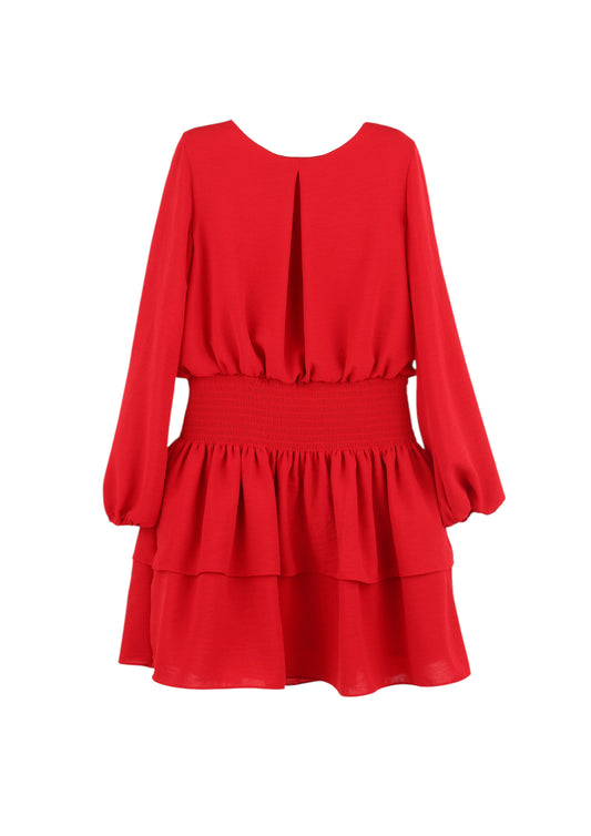 Amelia Dress- Red