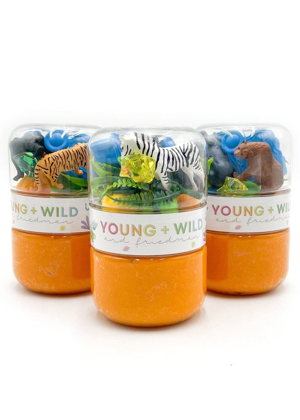 Grab & Go Dough Jar- Zoo