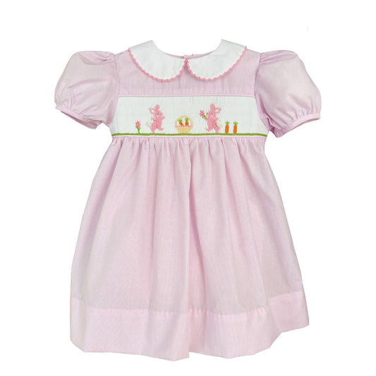 Easter Bunny Smocked Dress