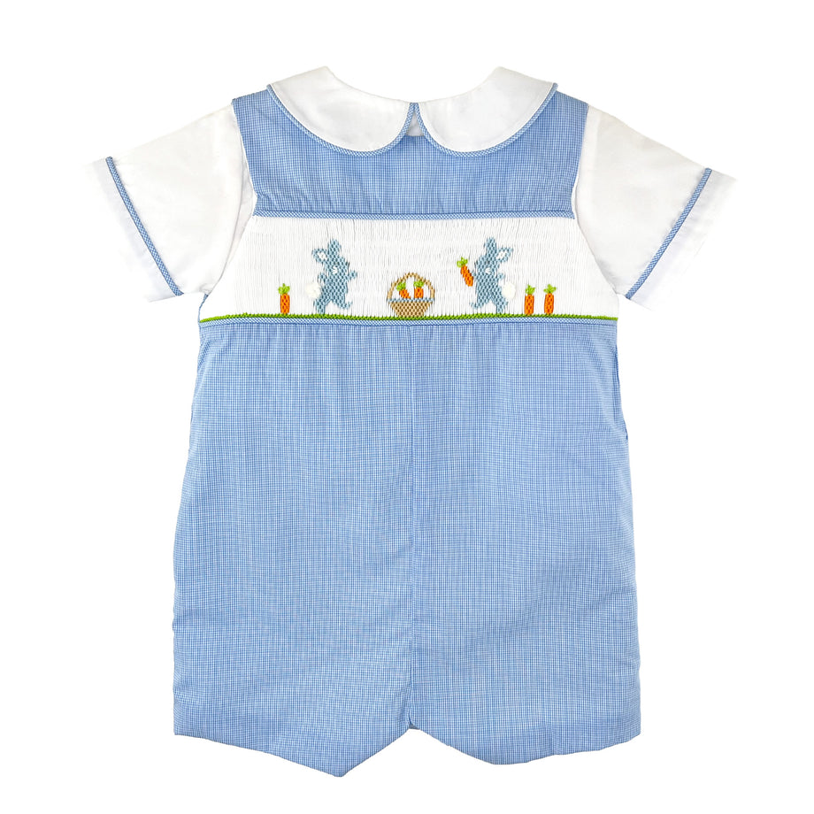 Easter Bunny Smocked Romper