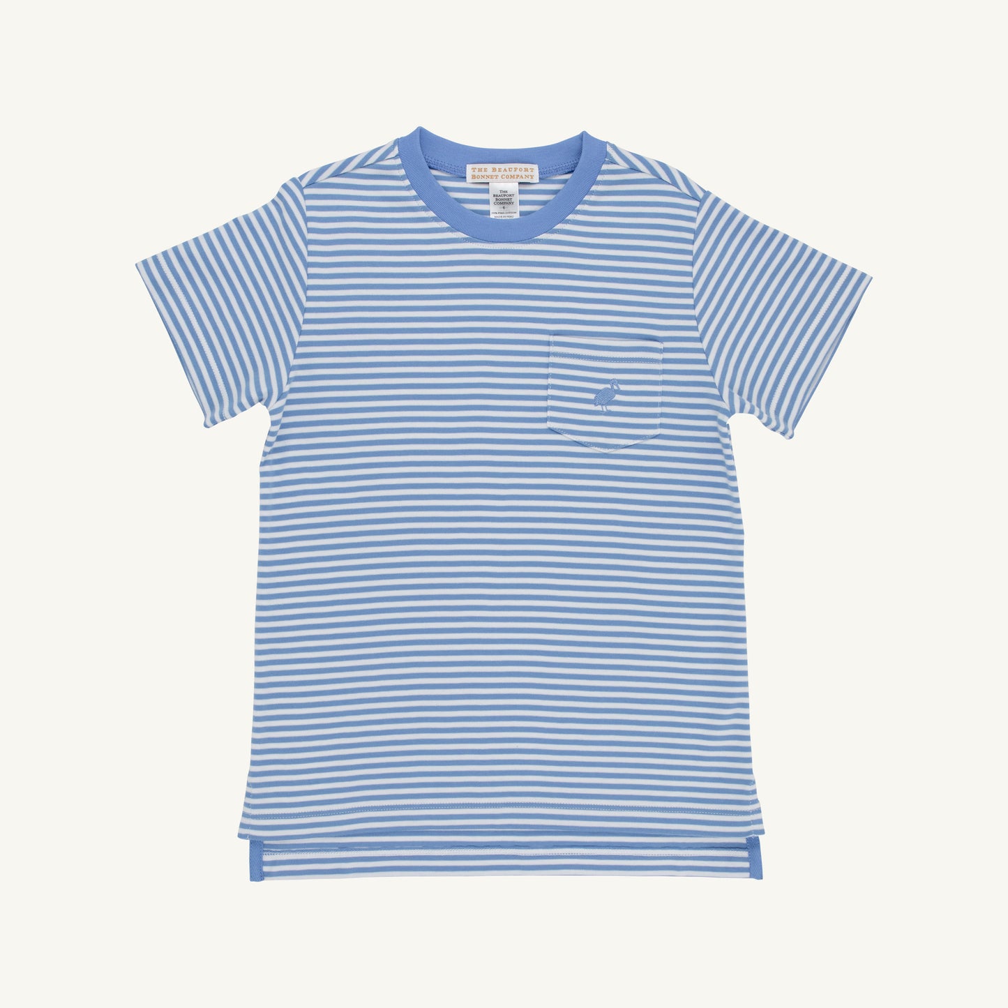Carter Crewneck- Sunrise Blvd Blue Stripe/Sunrise Blvd Blue