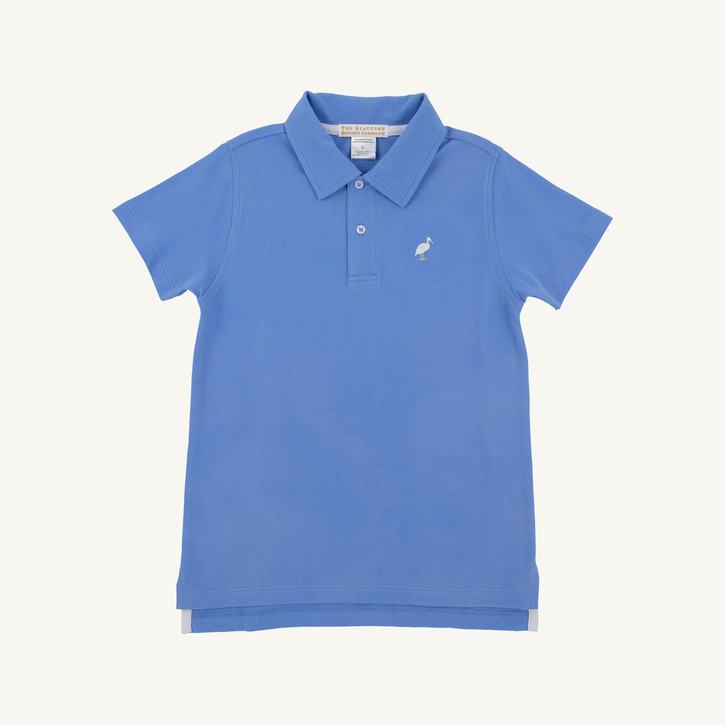 Prim and Proper Beach Polo- Sunrise Blvd Blue/Multicolor