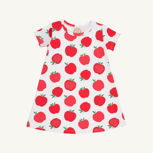 Polly Play Dress- Heavy Weight Ardsley Park Apple