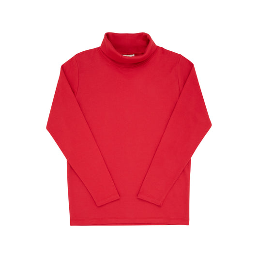 Tatum's Turtleneck Shirt- Richmond Red